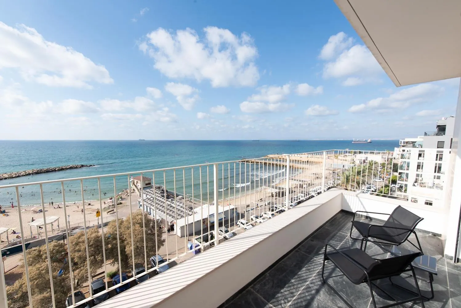 Port City Haifa - Beach Front Penthouse Bat Galim
